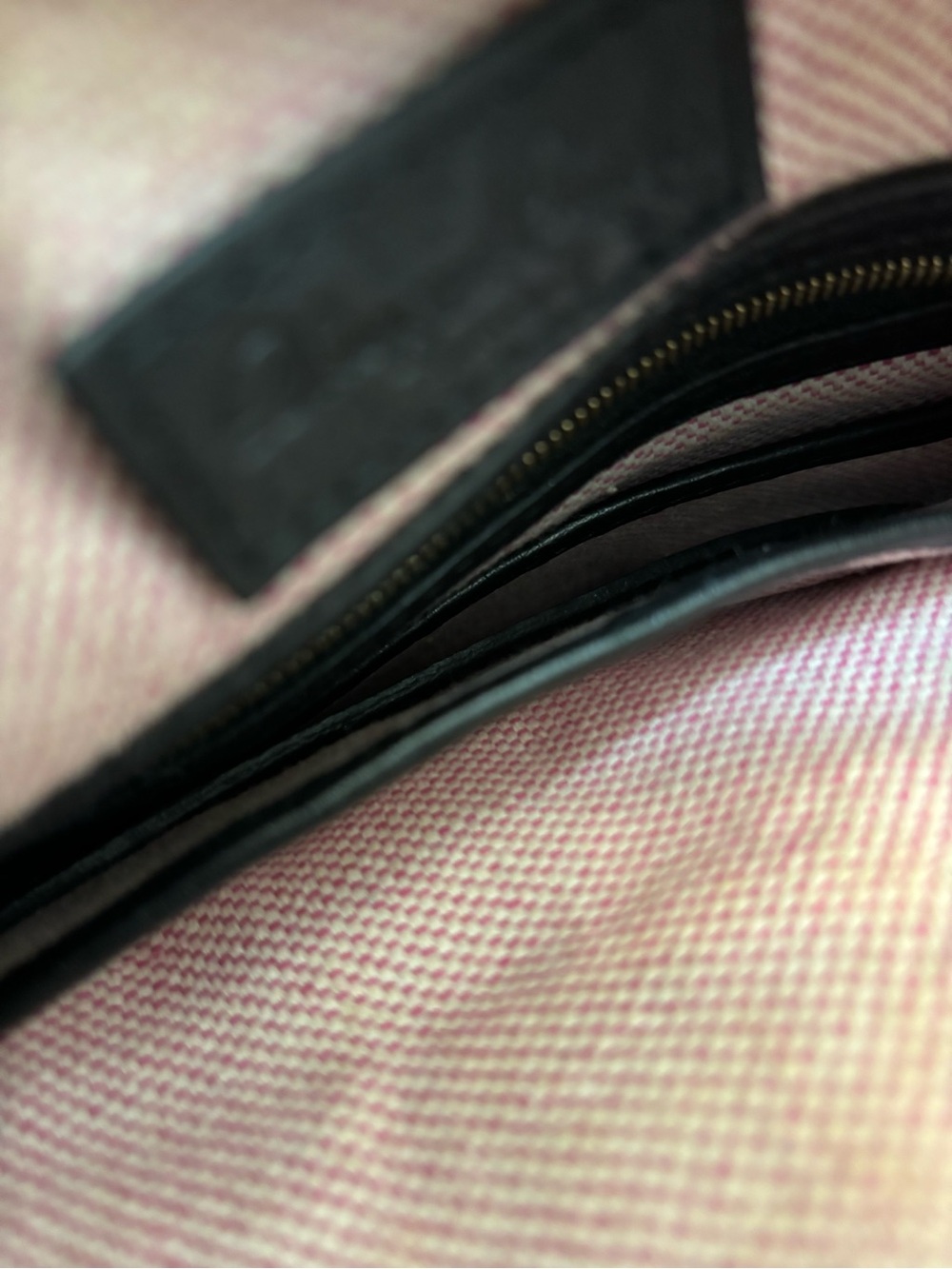 Dooney & Bourke Black Pebbled Leather Convertible Crossbody with Gold Accent - Picture 9 of 11